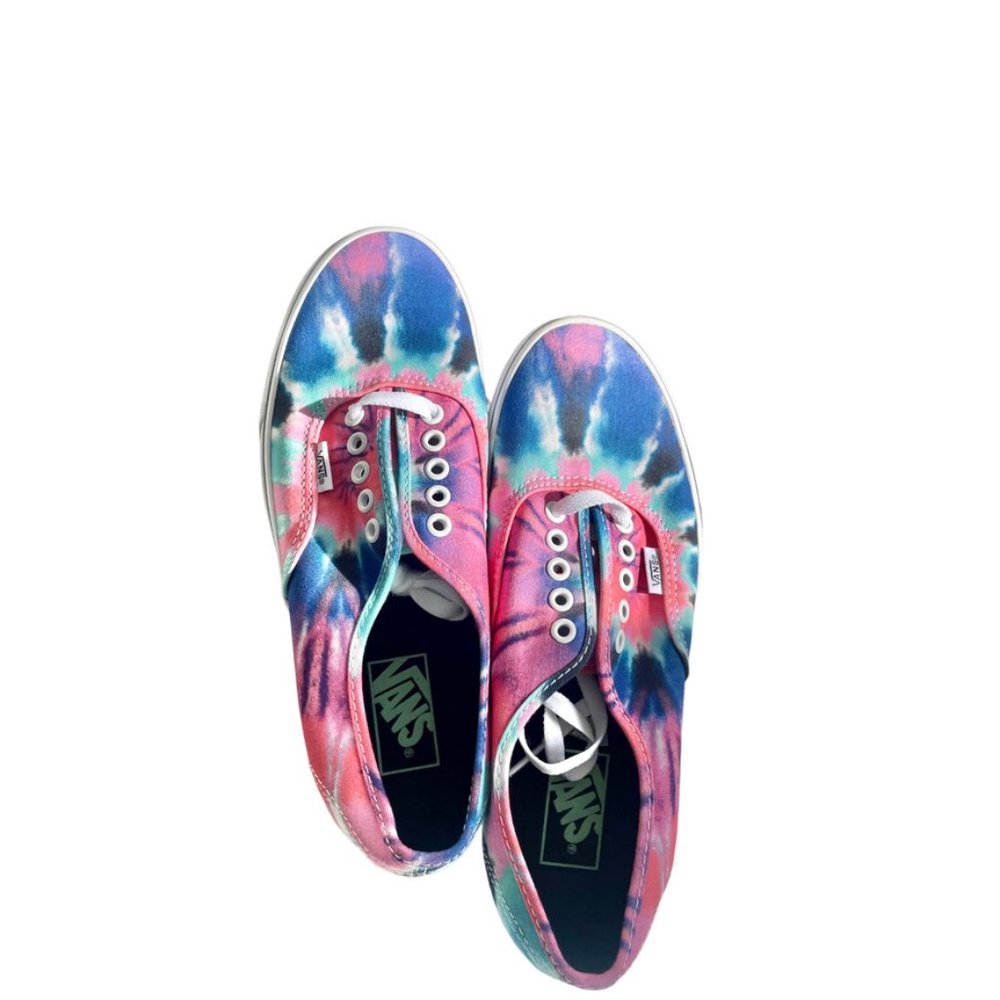 Tie Dye Vans Size 10 Women's with Box
